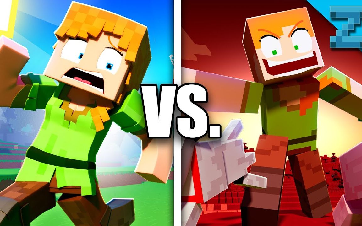 b "angry alex" minecraft animation music video_哔哩哔哩_bili