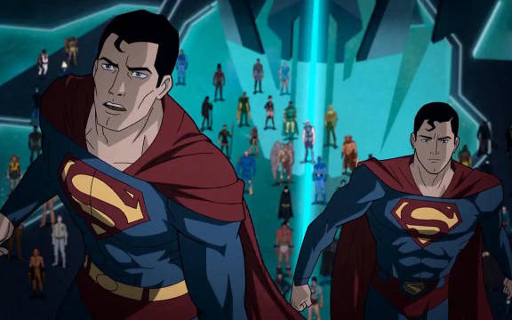 dc动画电影《正义联盟:无限地球危机》曝光预告