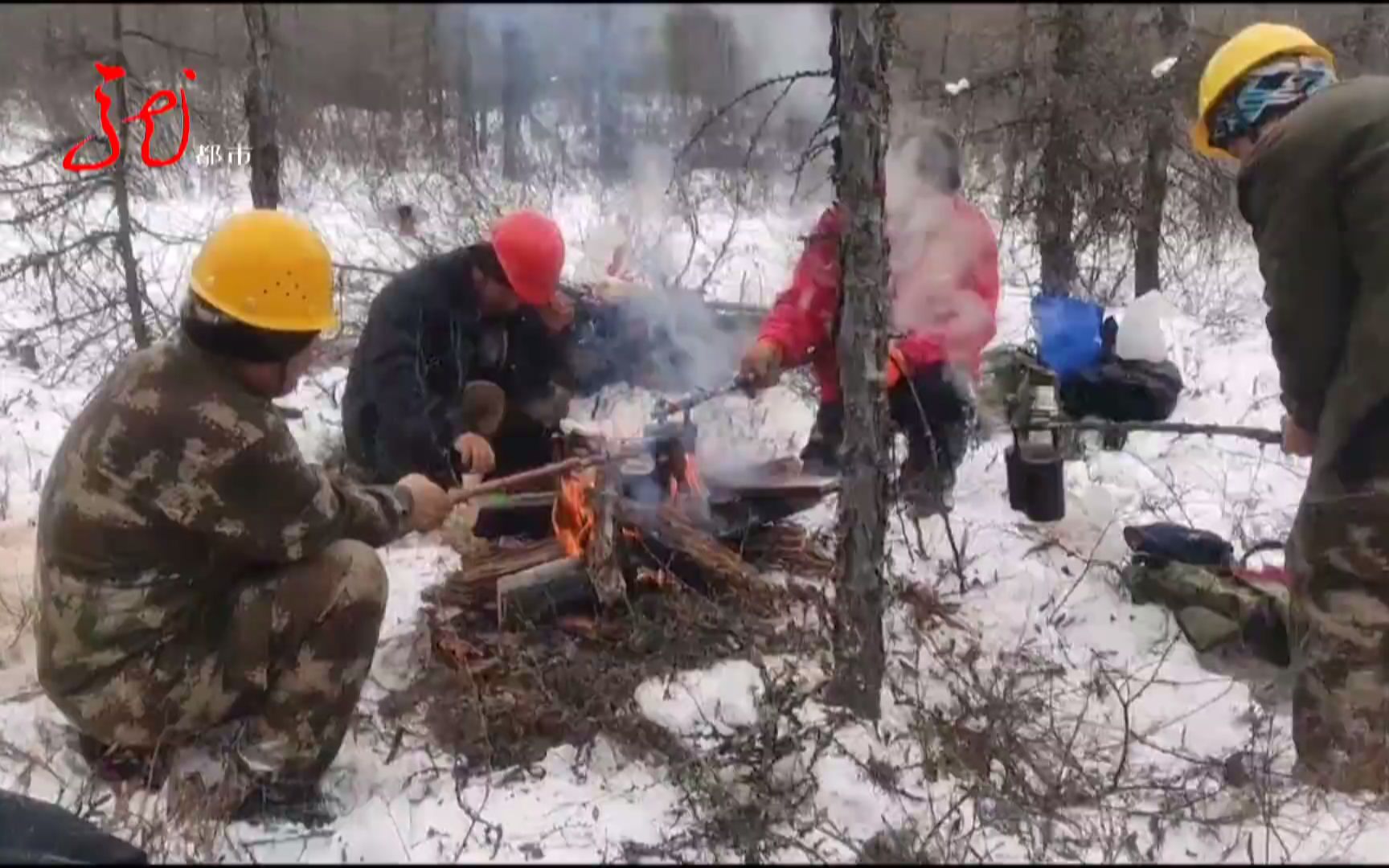 [图]冬季营林正当时 踏雪而行进深山