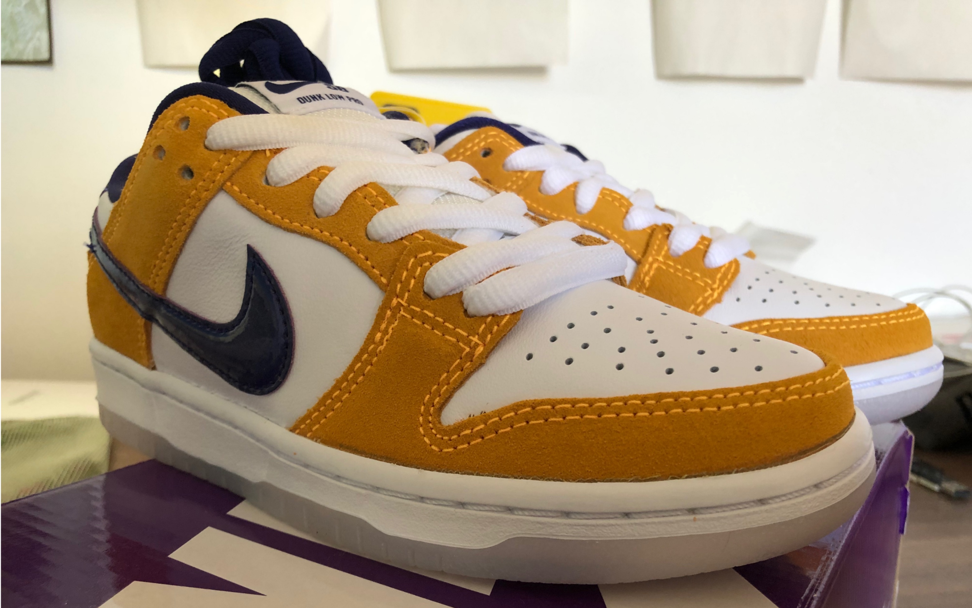 dunk sb 湖人配色,真的不够湖人!