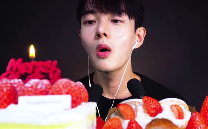 chansori-来一起吃草莓蛋糕呀