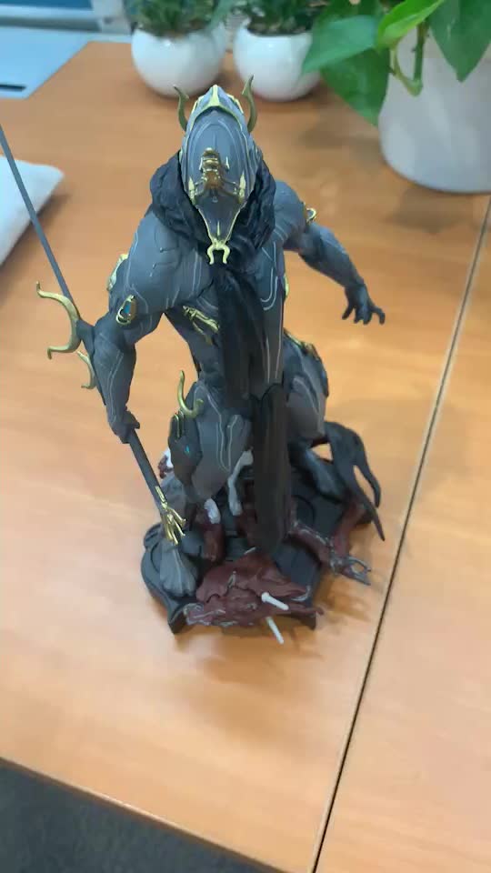 warframe限量黑咖喱手办开箱