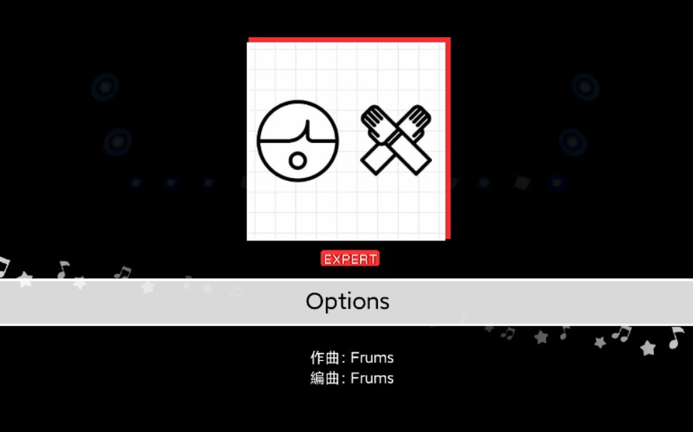 bangdream自制谱options谱面演示
