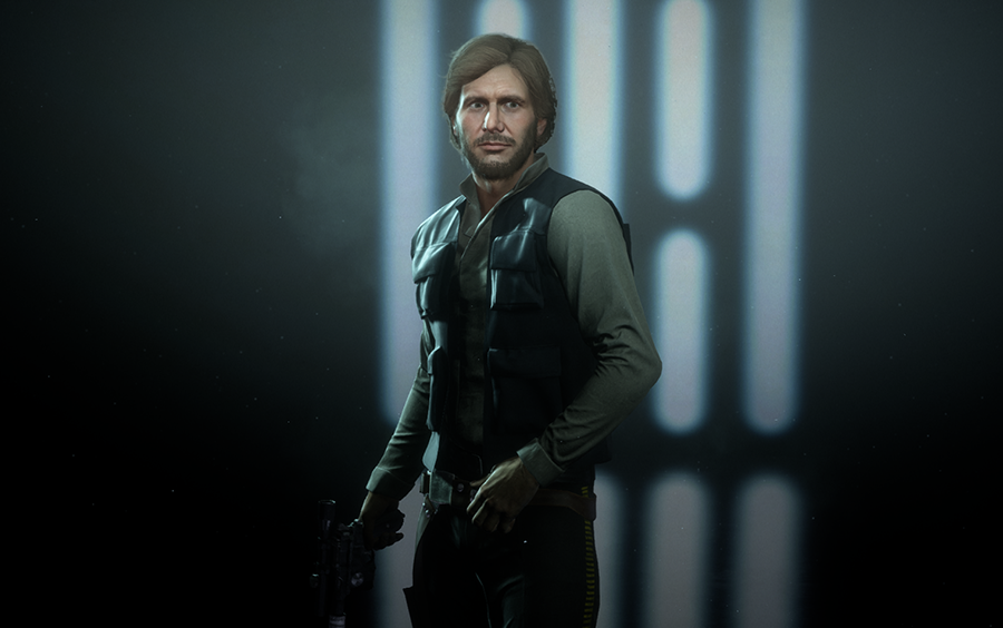 萌新的星球大战前线2英雄战日常汉索罗