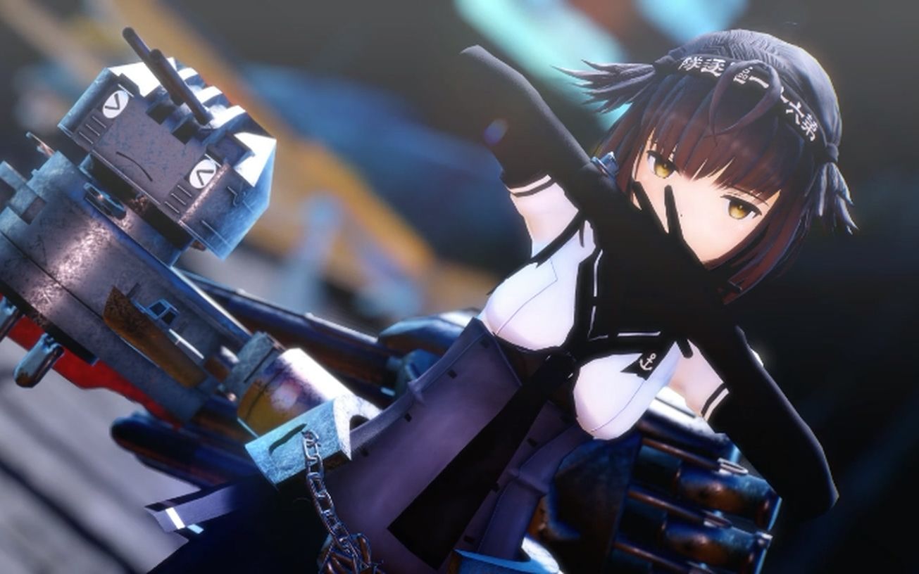 【mmd舰c】初月 拟剧论【镜头动作配布】