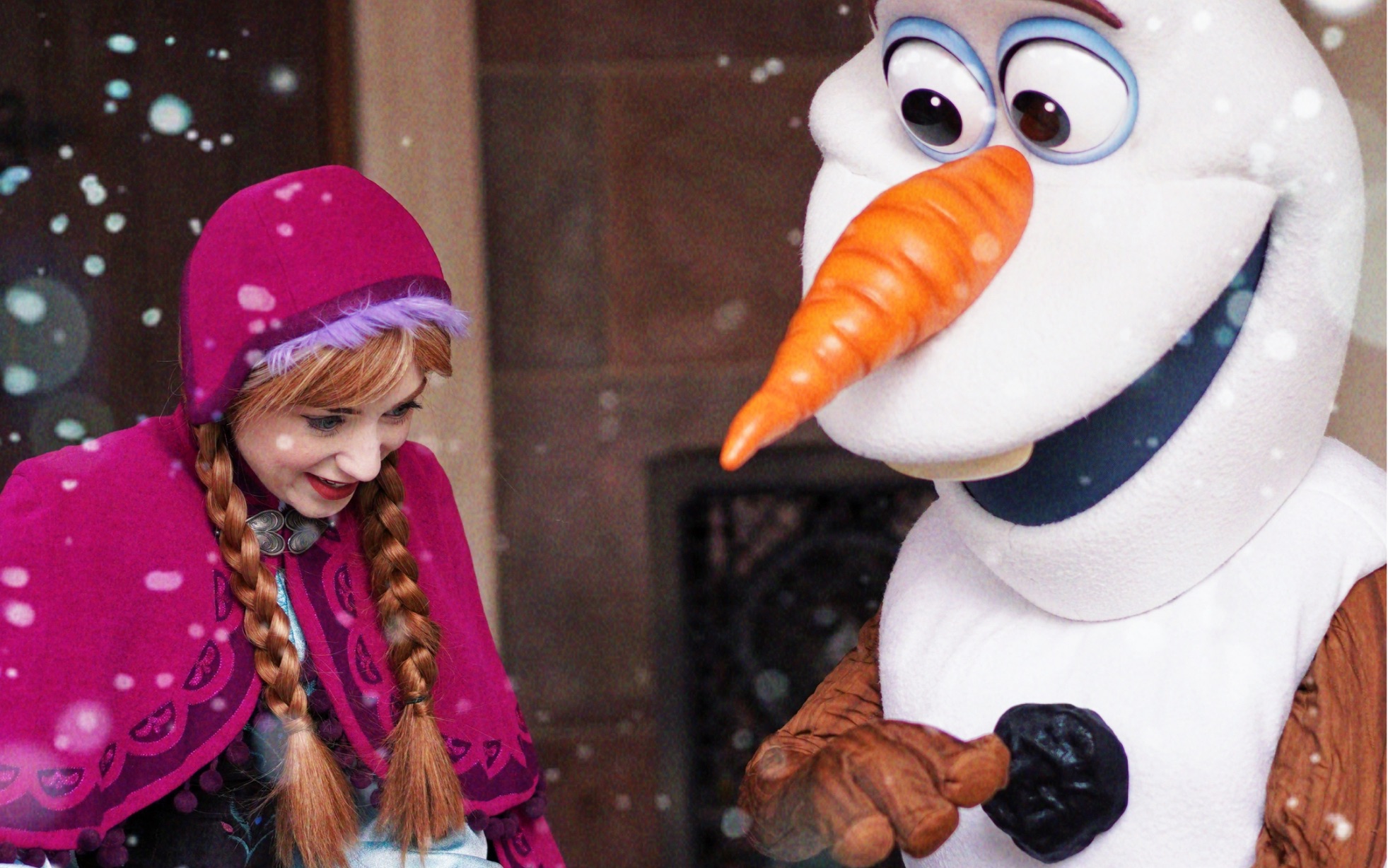 这个冬天,和安娜,雪宝一起来玩雪吧!