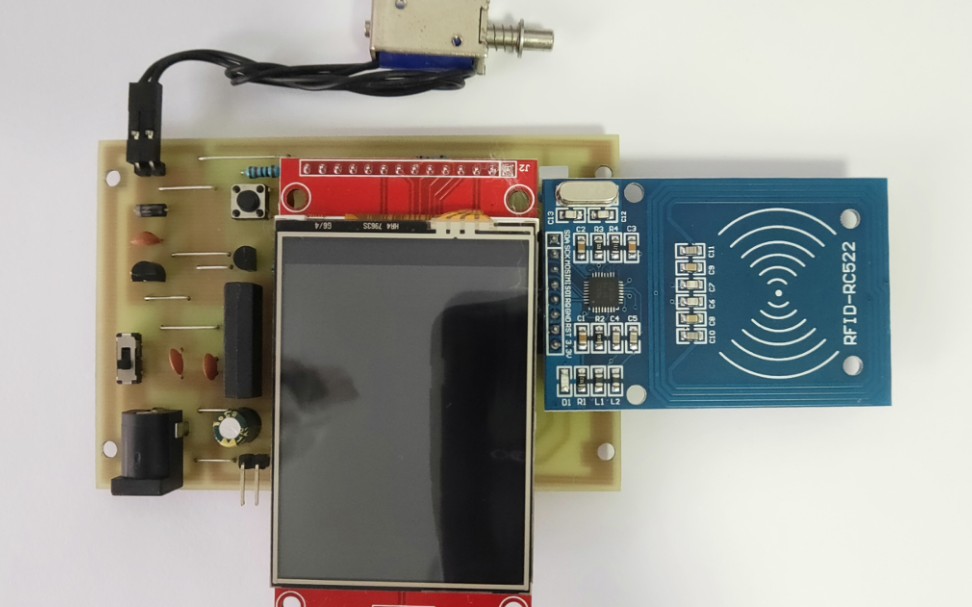 【自制大学生刷卡门禁系统】STM32单片机设计WiFi远程+密码+RFID刷卡开门◎用户卡录入删除/刷卡记录查询/报警哔哩哔哩bilibili