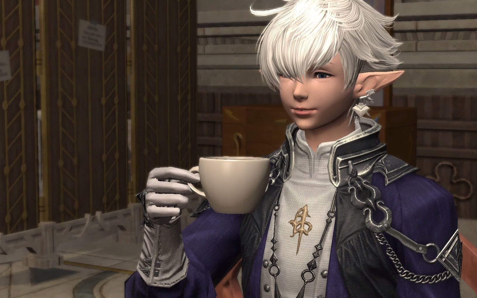 ff14国服60主线精彩片段萨雷安的聚餐之夜