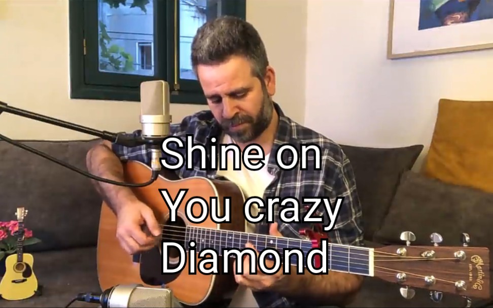 [图]Shine On You Crazy Diamond Pink Floyd Acoustic Cover by Yoni