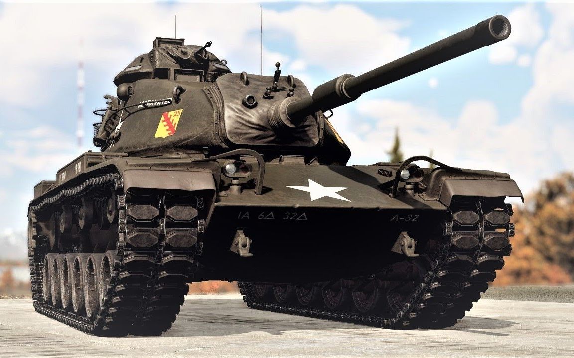 war thunder/战争雷霆 越南战争中的美军战马—m60a1(aos)_网络游戏