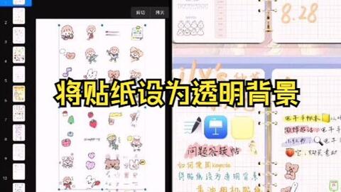Keynote技巧 教你在keynote中将贴纸设为透明背景方便又快捷 哔哩哔哩