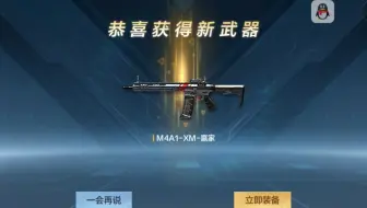 （cf极速版）M4A1－XM－赢家（没消音的M4玩不习惯，所以打的不好，凑合看哈）