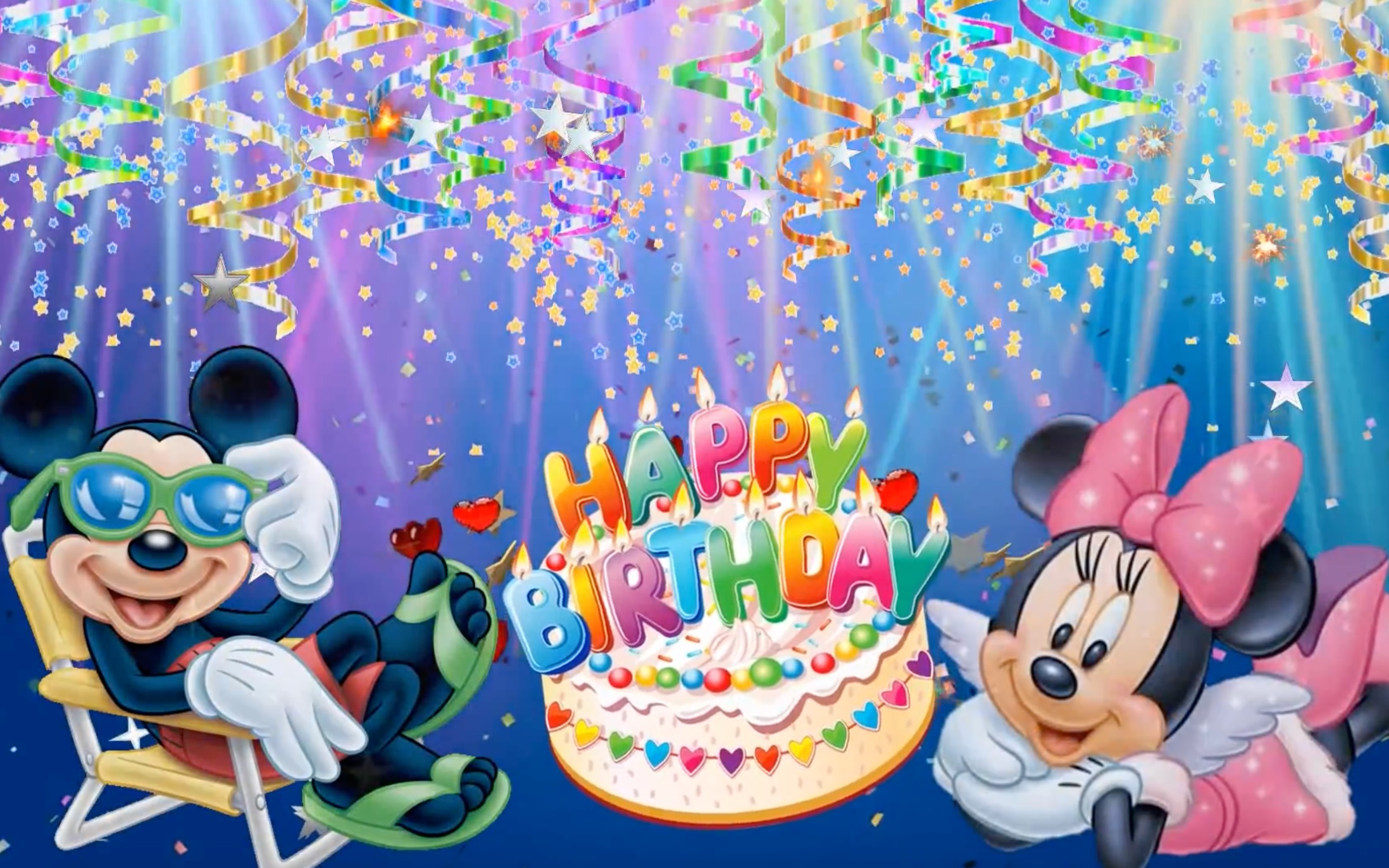米奇米妮 disney mickey & minnie【生日快乐|祝福歌|happy birthday