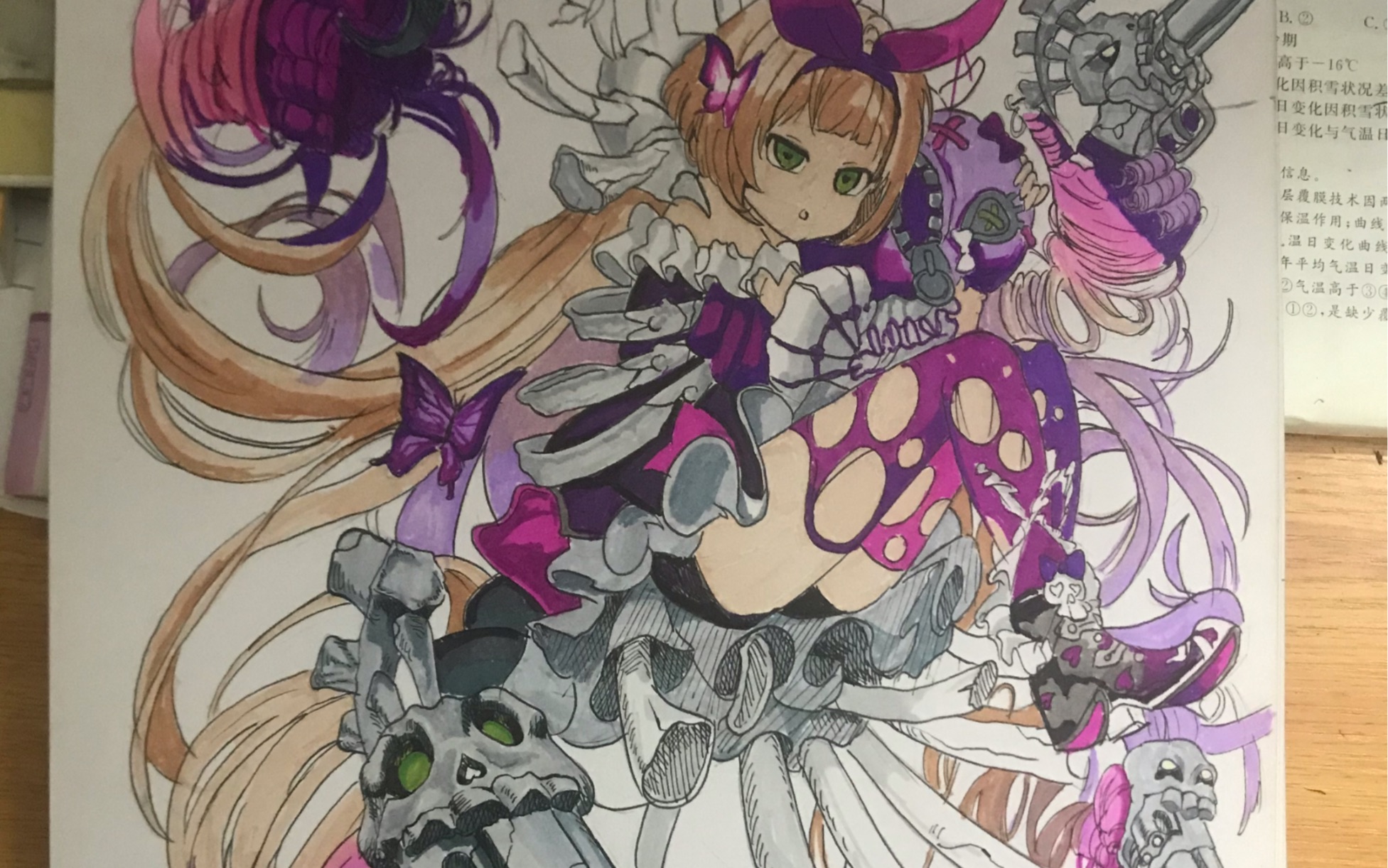 本子画手的练习日常