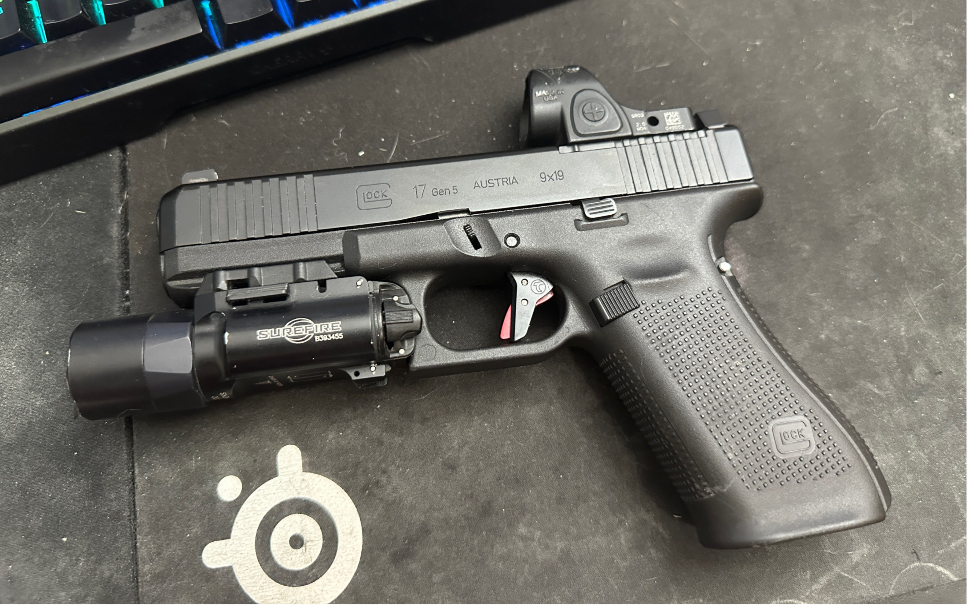 格洛克17,竞技扳机