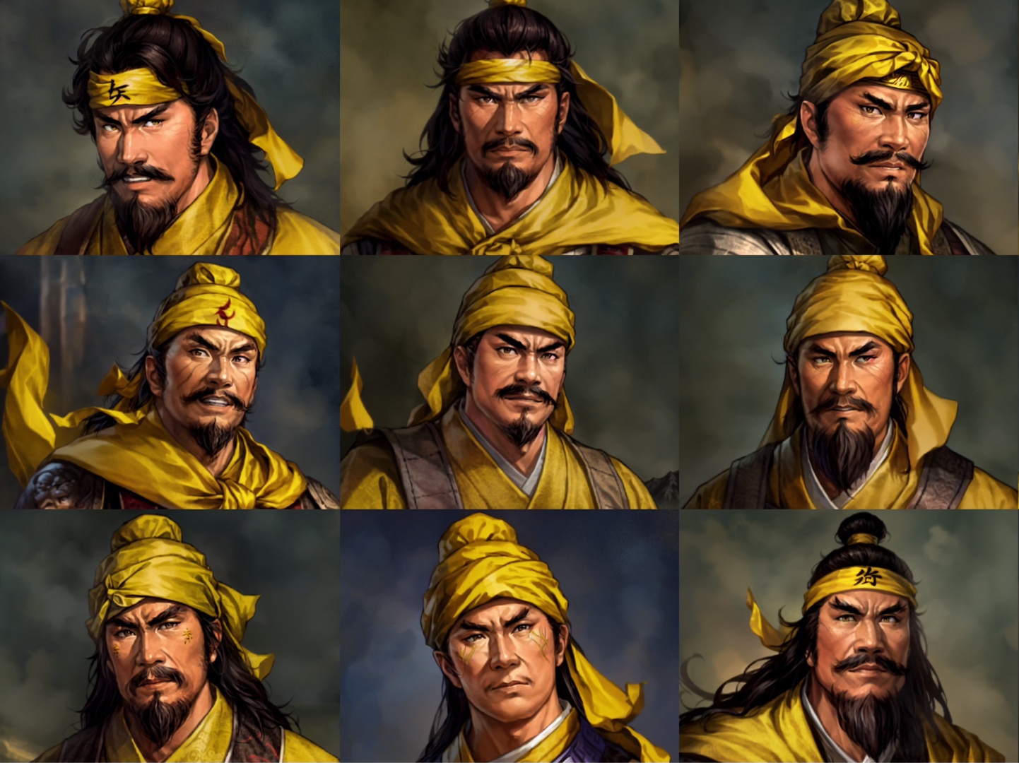 三国志11pk2:【黄巾武将头像大合集】