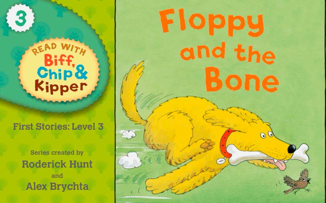 [图]牛津阅读树Level 1 First Stories Floppy and the bone