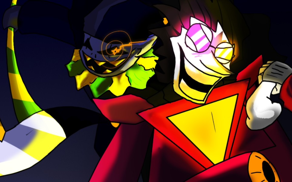 jevil vs spamton neo!(烂尾版!