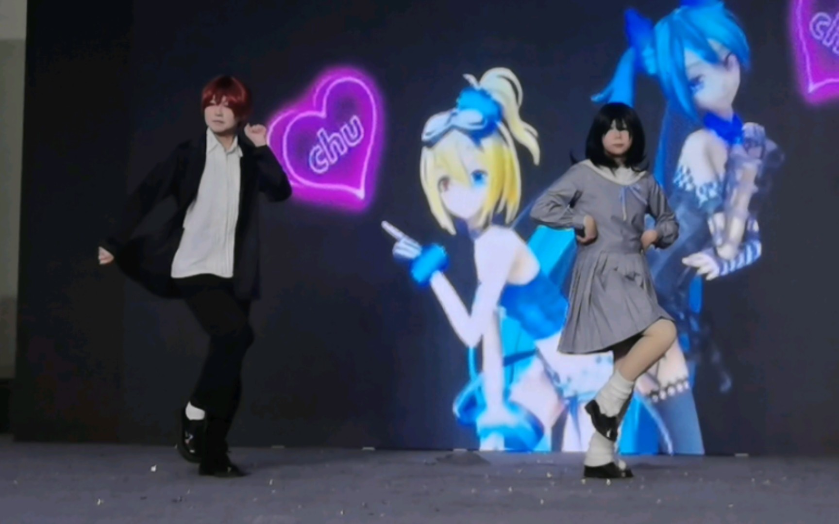 2.15 济南蓝樱漫展舞台】上午场の双人狂舞