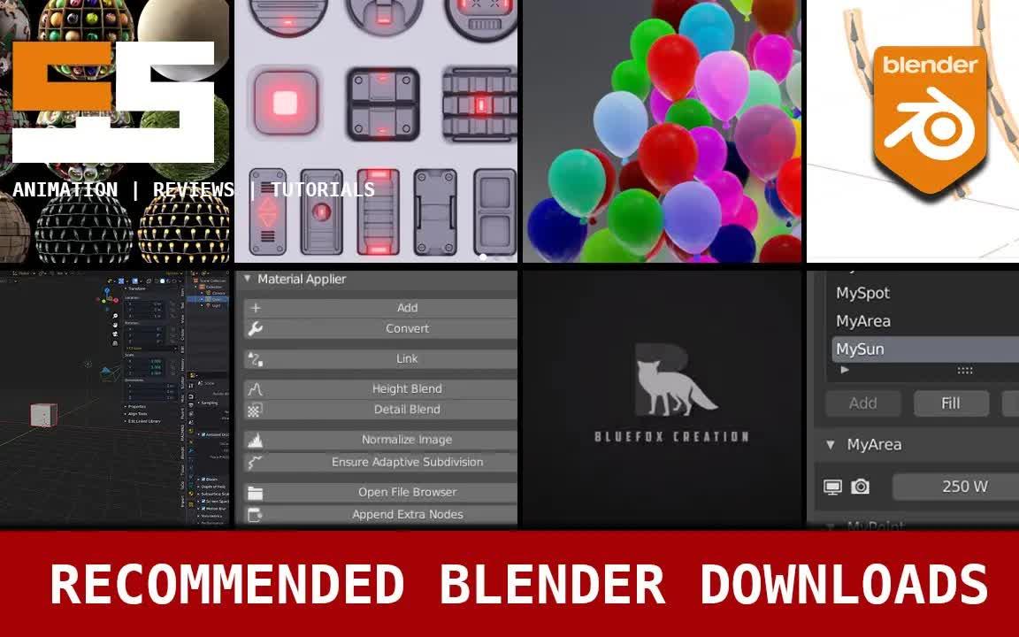 iBlender中文版插件Material Applier 教程2020 年 12 月 31 日本周推荐的 Blender 下载(免费)Blender哔哩哔哩bilibili