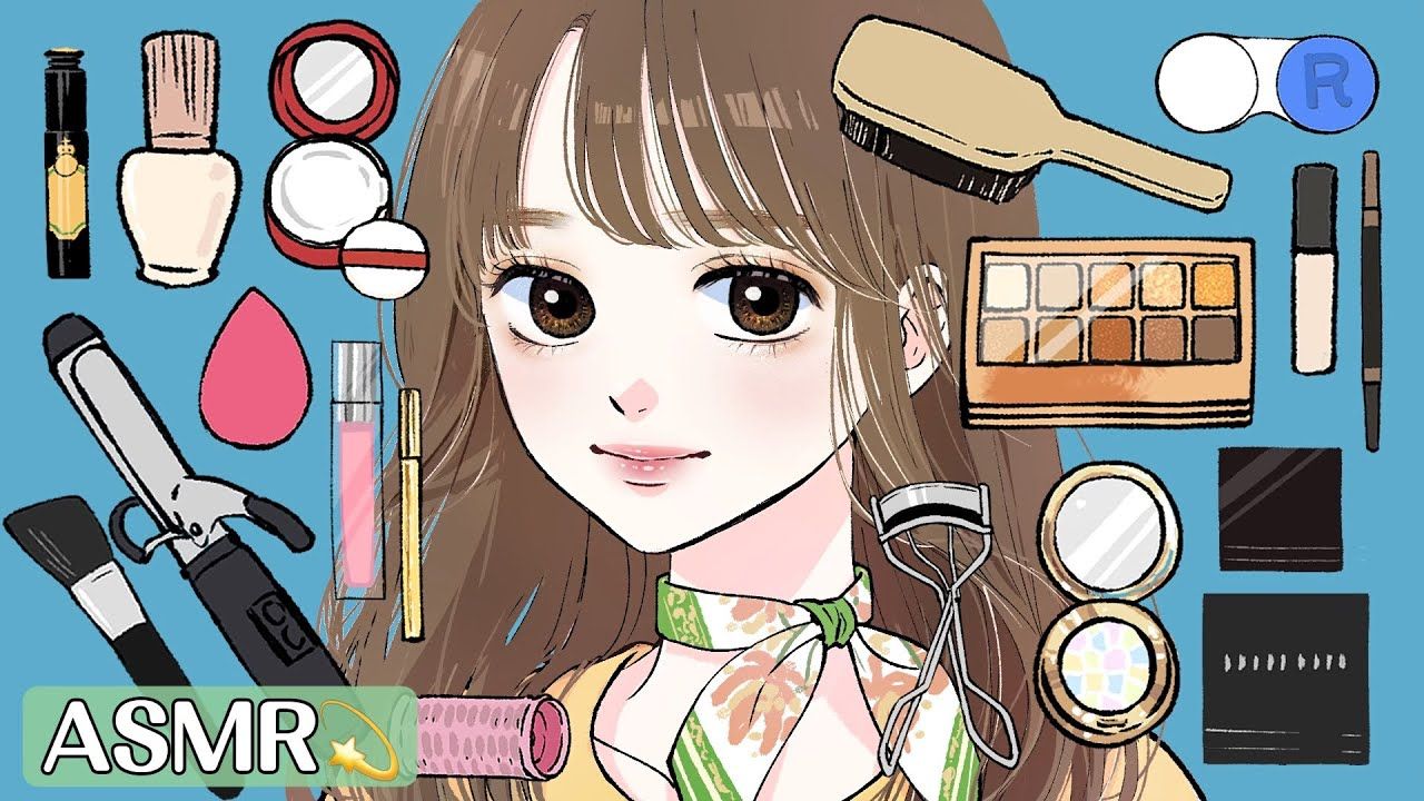 【asmr】春季化妆动画 【改头换面】