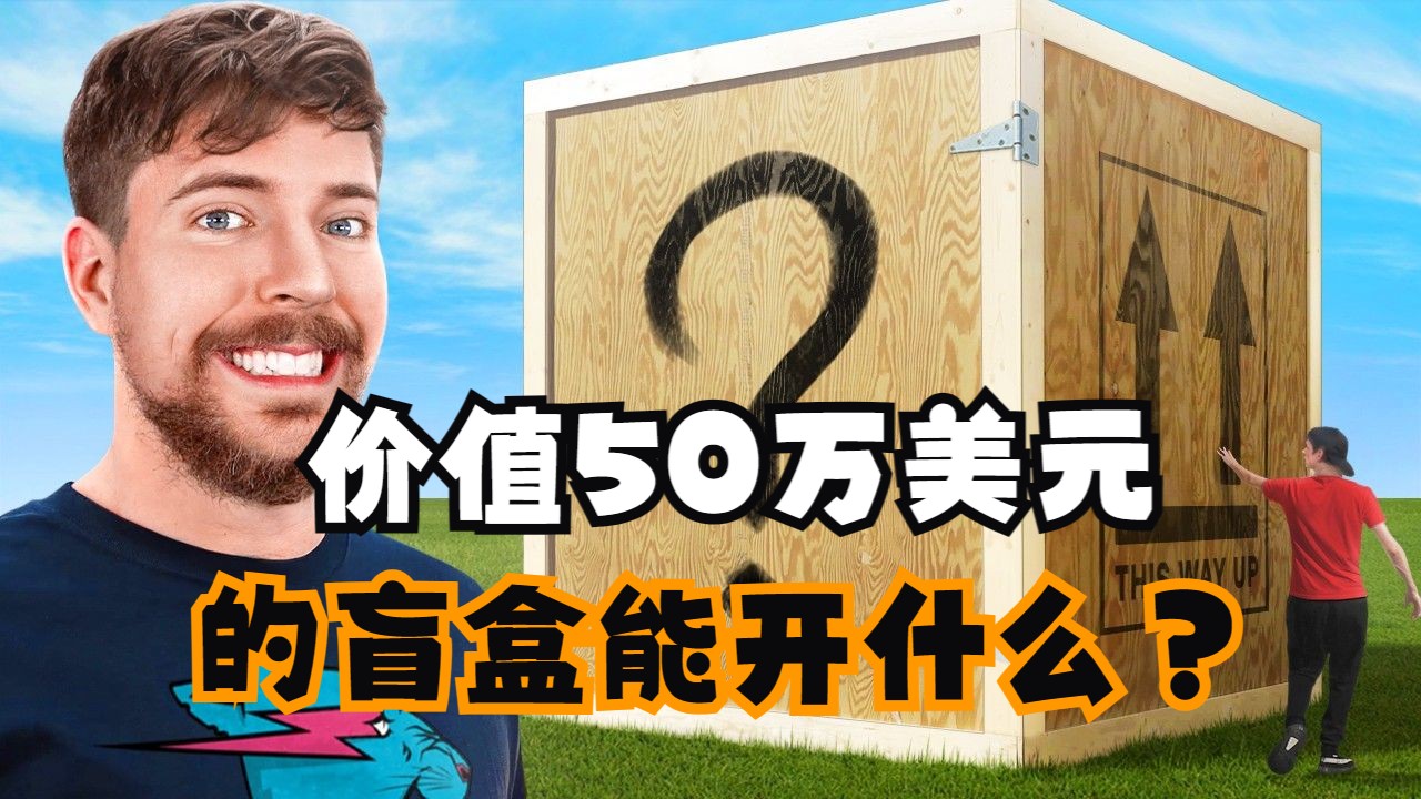我花了50万美元买了世界上最大的神秘盒子!