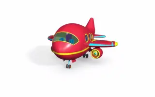 儿童益智早教视频，一起来组装红色飞机