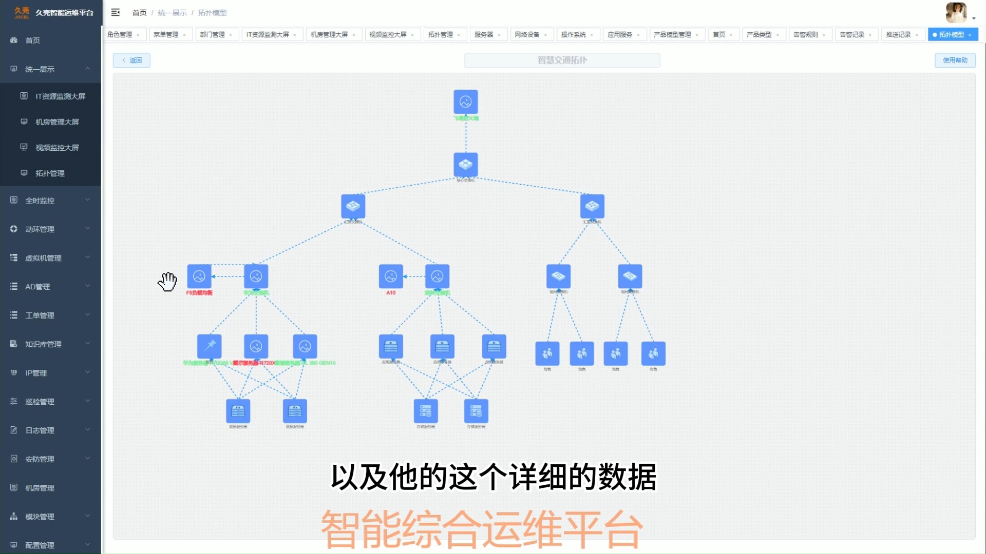 还在用传统工具画拓扑图吗?传统拓扑VS智能动态拓扑哔哩哔哩bilibili