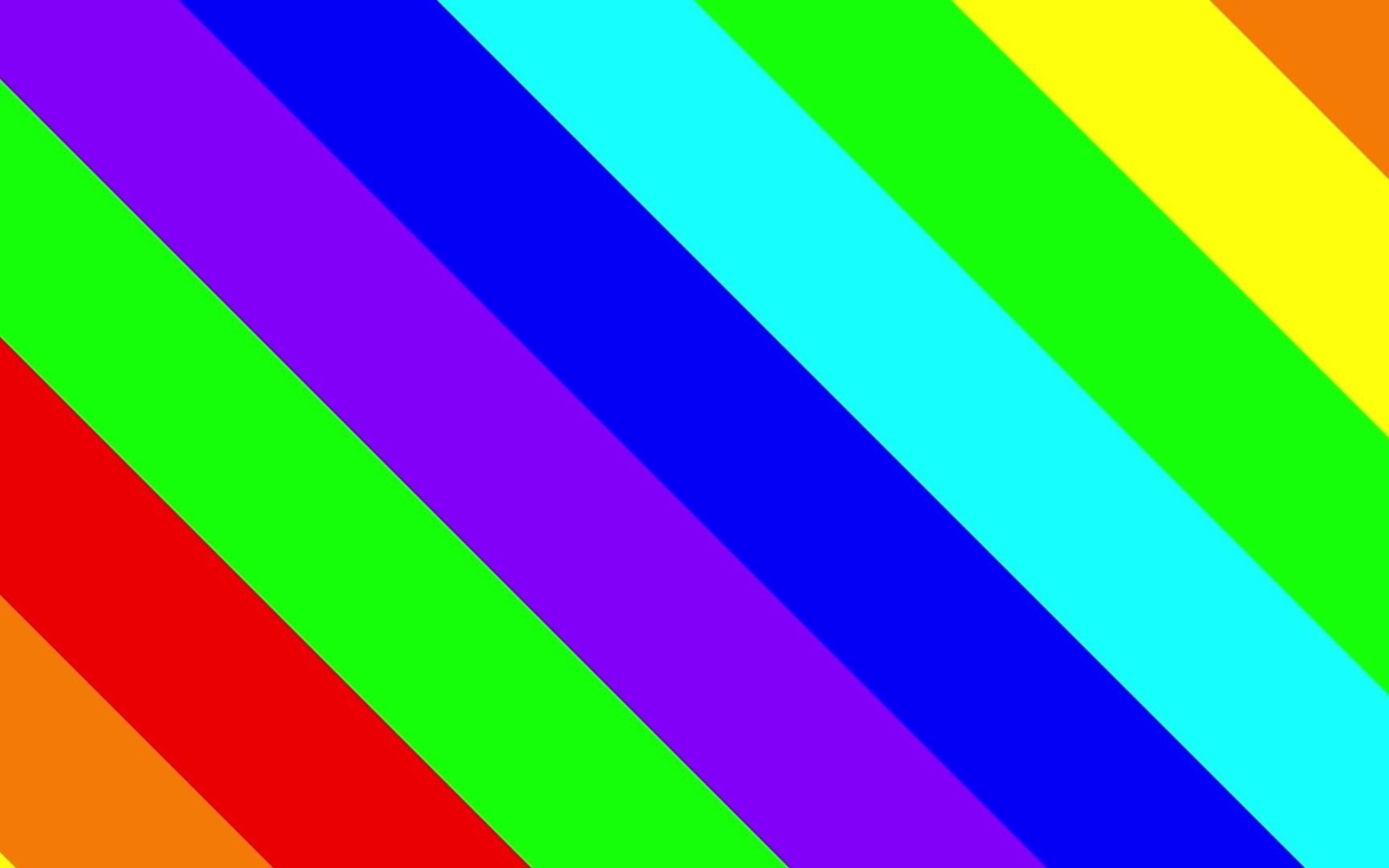 绿幕彩虹彩条转场动画