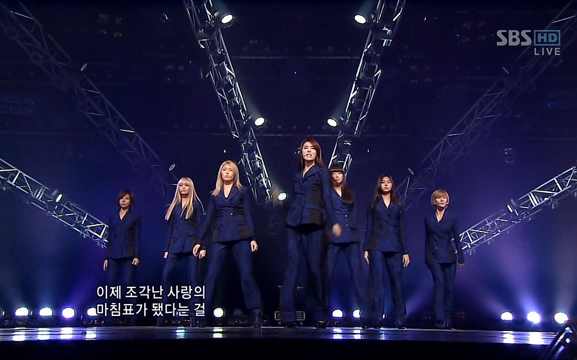 [图]After School 因为你（Because of you） 20091213 SBS 人气歌谣