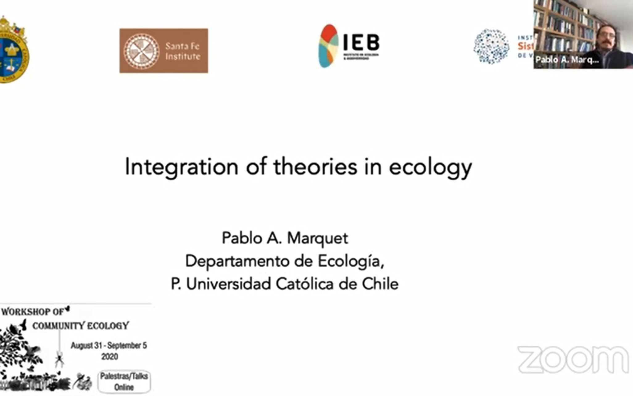 II Workshop of Community Ecology 2020 Pablo A. Marquet #7哔哩哔哩bilibili