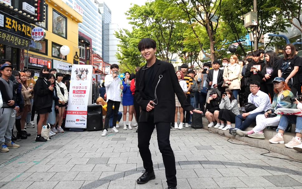 【李太永】190421弘大公演 bts boy with luv cover dance