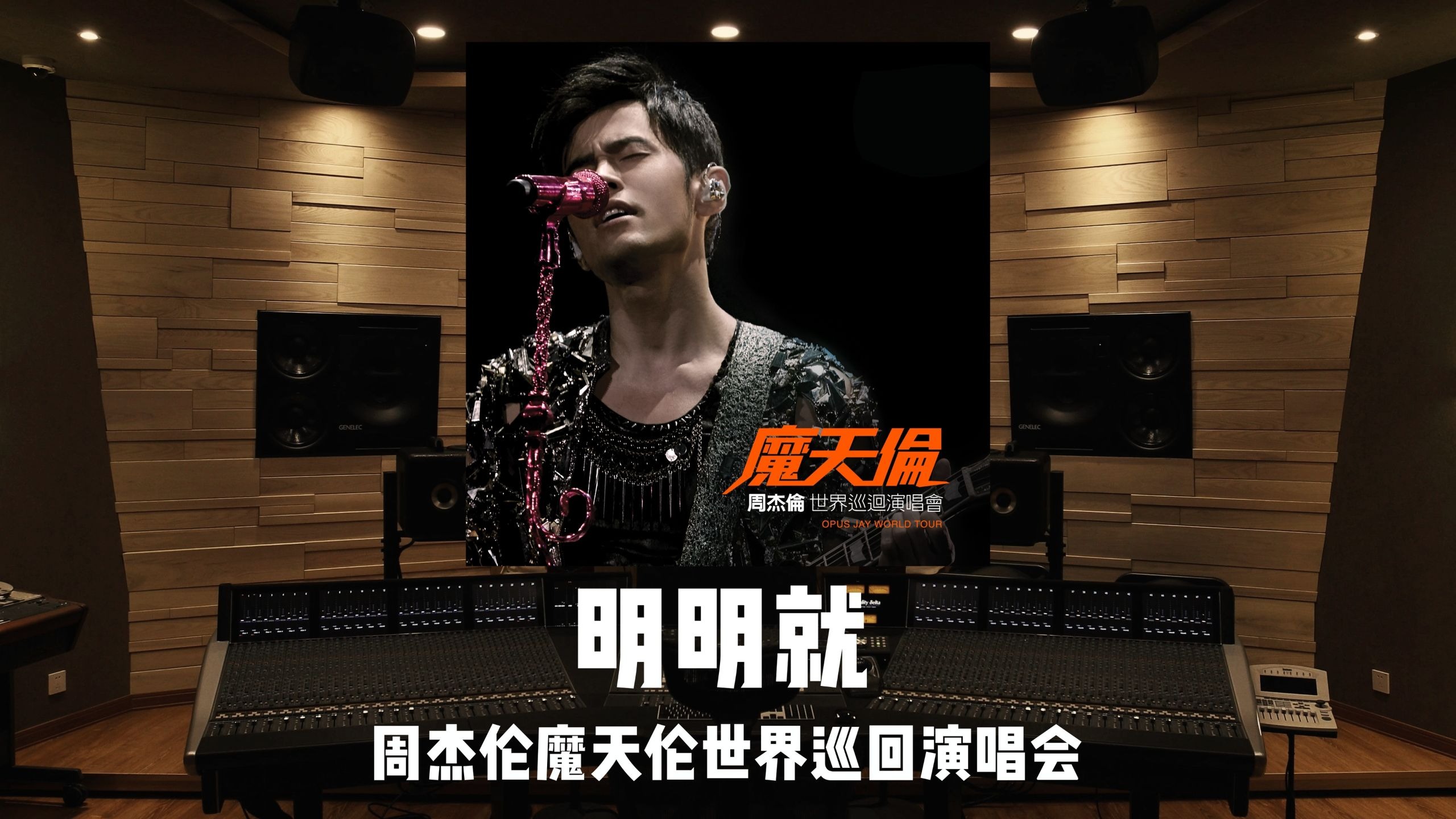 周杰伦《明明就》魔天伦世界巡回演唱会|百万级录音棚试听-JLRS-jayfm-JLRS-jayfm-哔哩哔哩视频