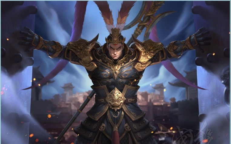 三国杀界吕布新动态61皮肤试玩一局