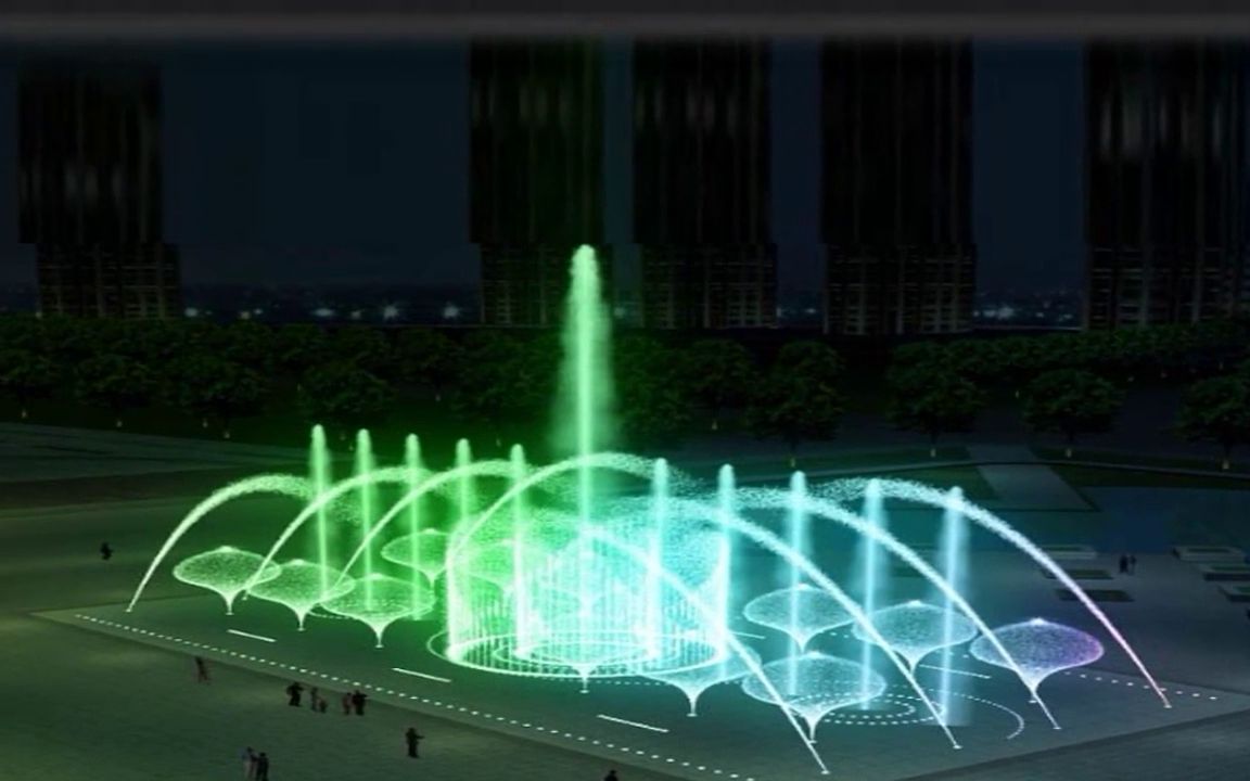 揭阳小型水景喷泉多少钱 水幕激光喷泉 重庆音乐喷泉施工现场制作【森