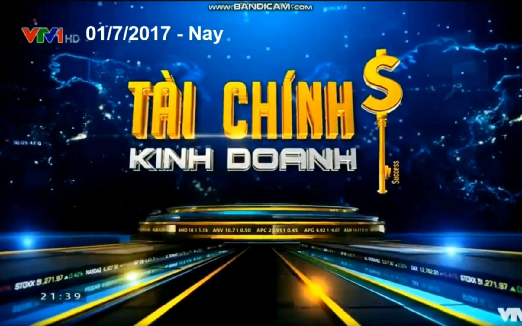 [图]【越南电视/放送文化】VTV1《TÀI CHÍNH KINH DOANH》（类似于CCTV2的《交易时间》）历年片头（2005-2022）