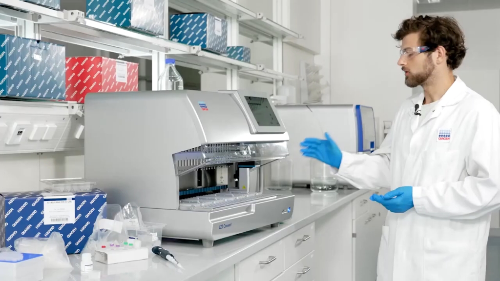 Qiagen EZ2 Automated Extraction System Operation