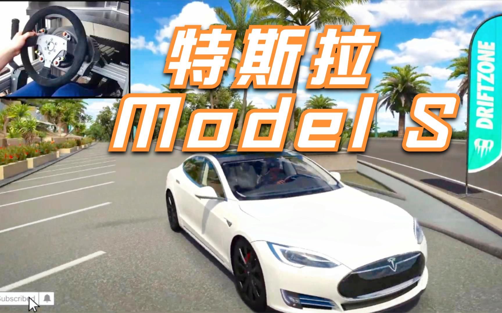 特斯拉 model s-极限竞速地平线3 图马思特tx方向盘