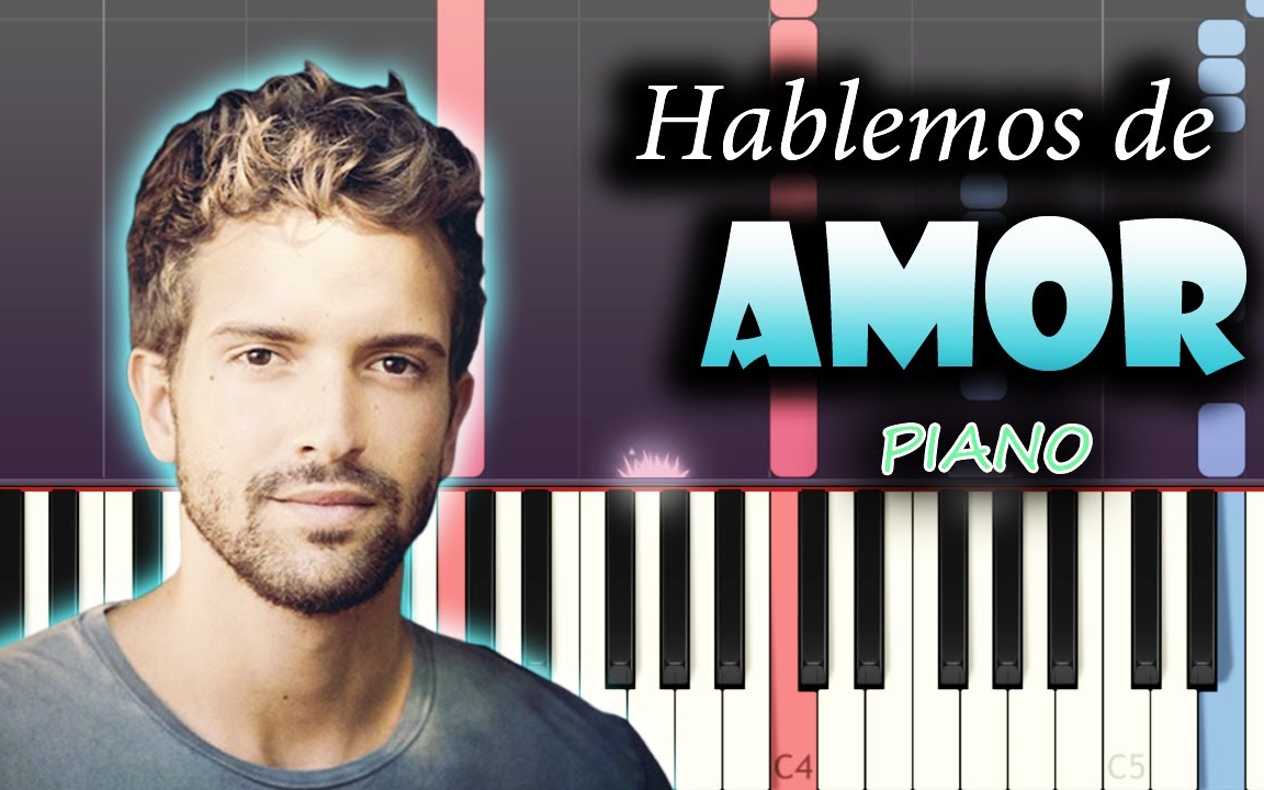 [钢琴]巴巴罗pablo alborán - hablemos de amor(piano tutorial