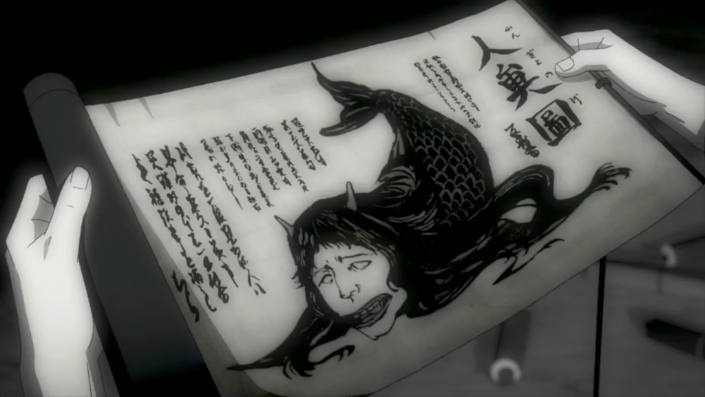 一口人鱼肉,成为了妖怪的恐惧的存在.