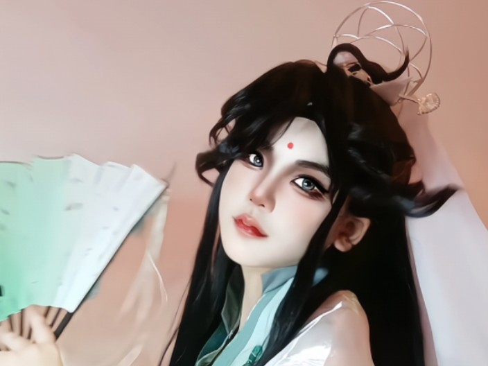 风师娘娘cos妆图片