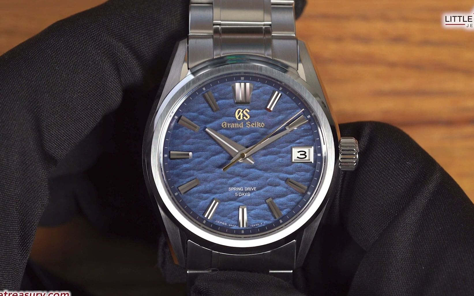 上手冠蓝狮grand seiko slga007 "诹访湖" - 年度限量款?