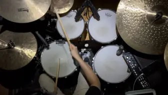 架子鼓，说唱风格，我也学会你们都爱的转鼓棒，一首马思唯的burn me down看看有没有流量。