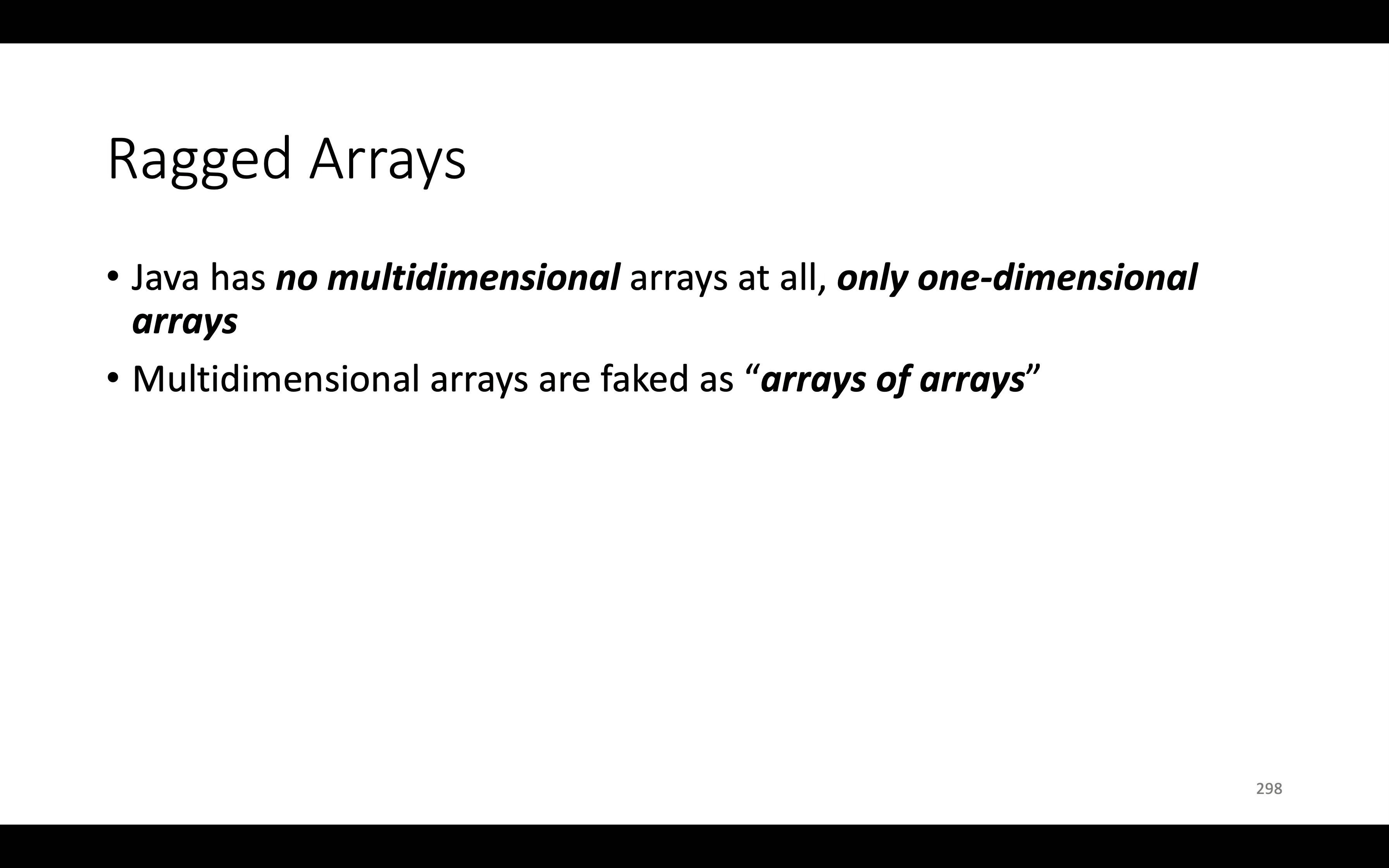 《冰点Java》第三十八讲:锯齿数组(Ragged Array)哔哩哔哩bilibili