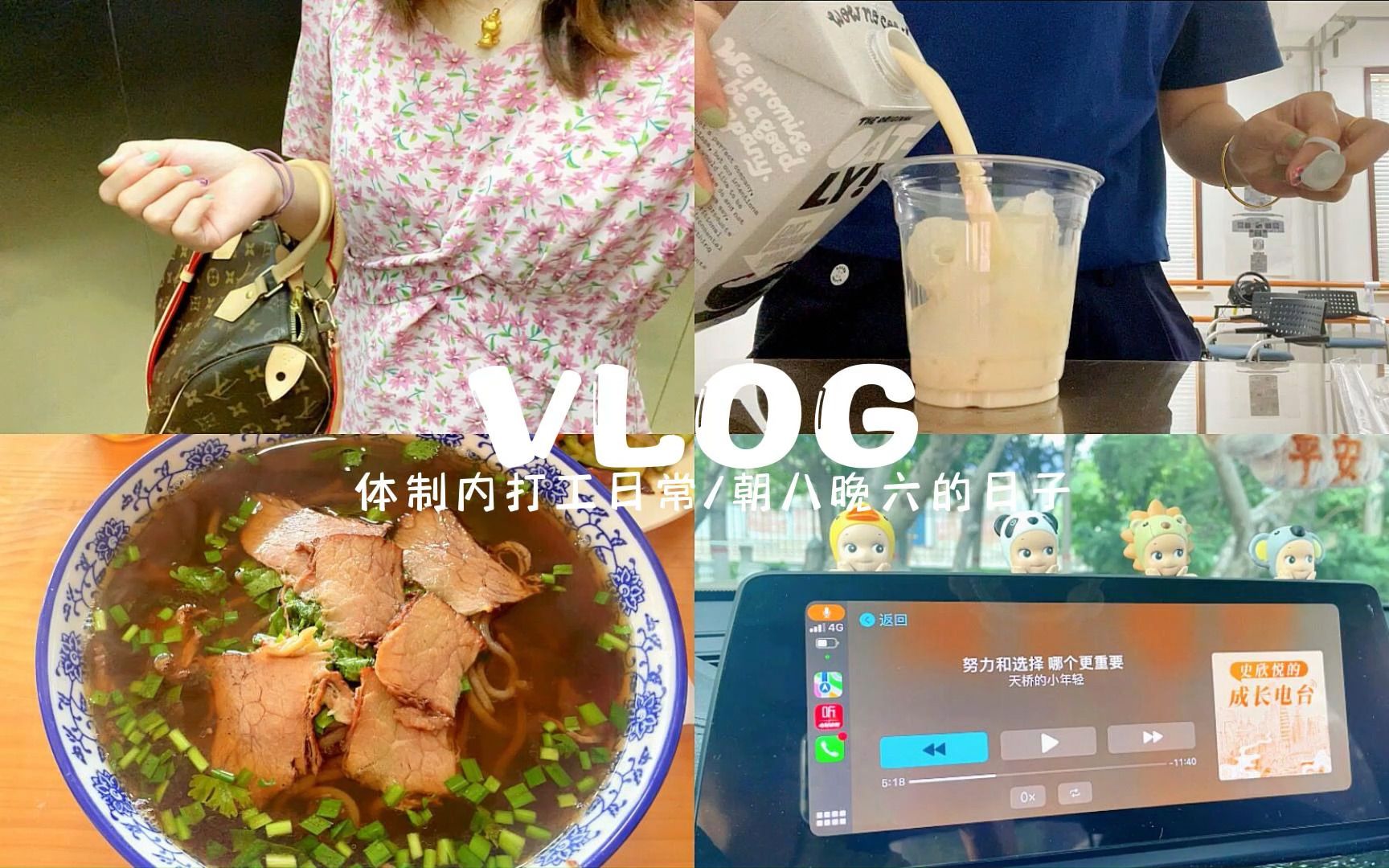 VLOG|在能力范围内认真生活|体制内朝八晚六的工作日常|学晦涩难懂的知识,是因为不想放弃变好的可能哔哩哔哩bilibili