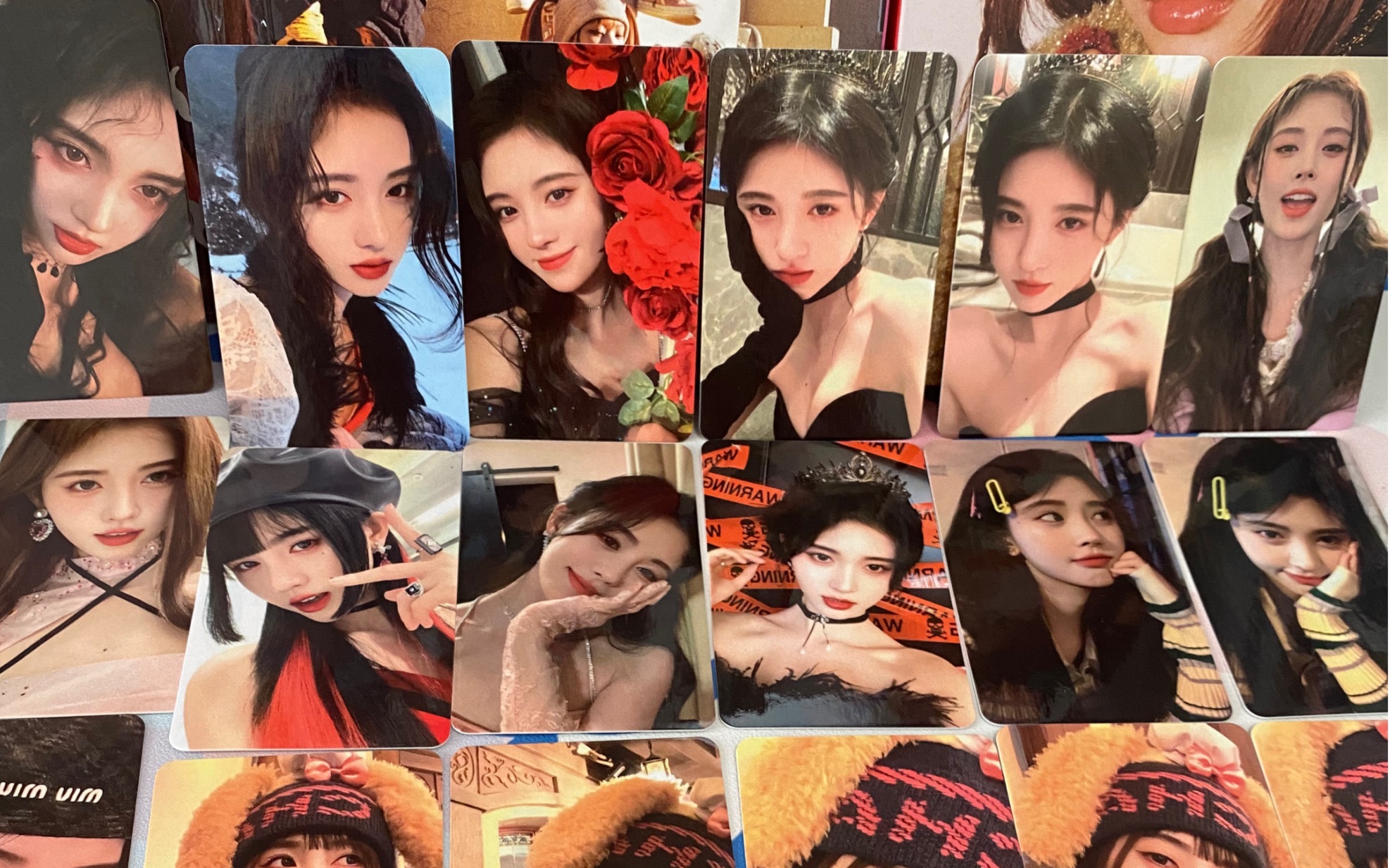 鞠婧祎自印小卡分享