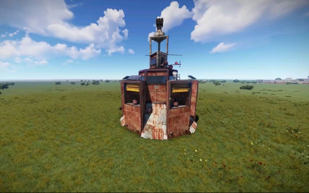 Rust建筑系列：单双人精致而防炸的建筑_哔哩哔哩 (゜-゜)つロ 干杯~-bilibili