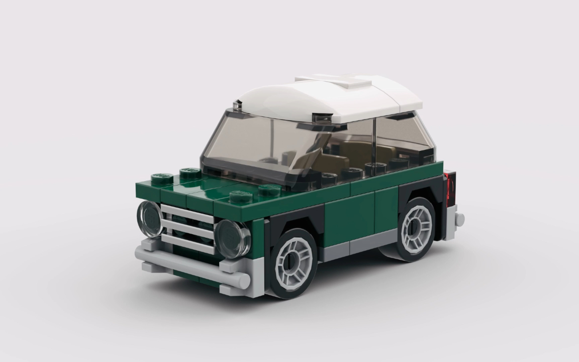 乐高moc迷你版minicooper