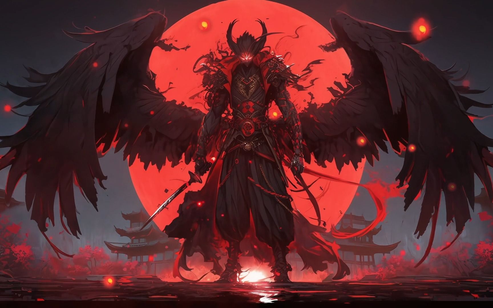 【ae动态壁纸分享】——血翼