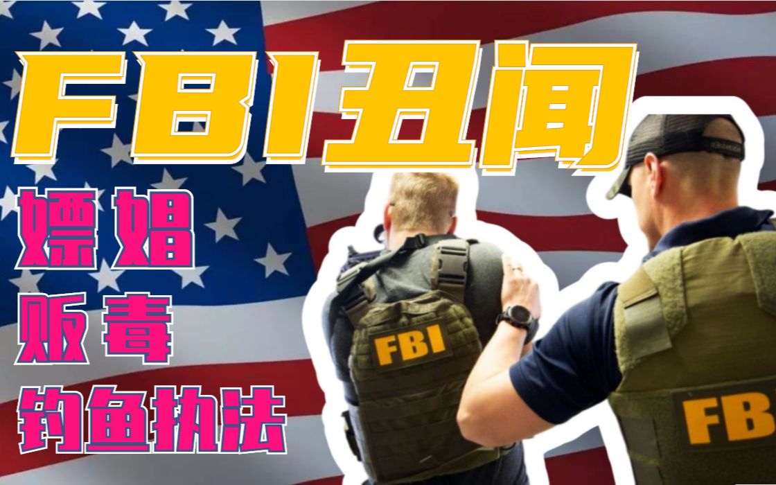 FBI丑闻频发,嫖娼、贩毒、钓鱼执法、打压华裔哔哩哔哩bilibili